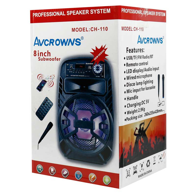 اسپیکر شارژی Avcrowns CH-110