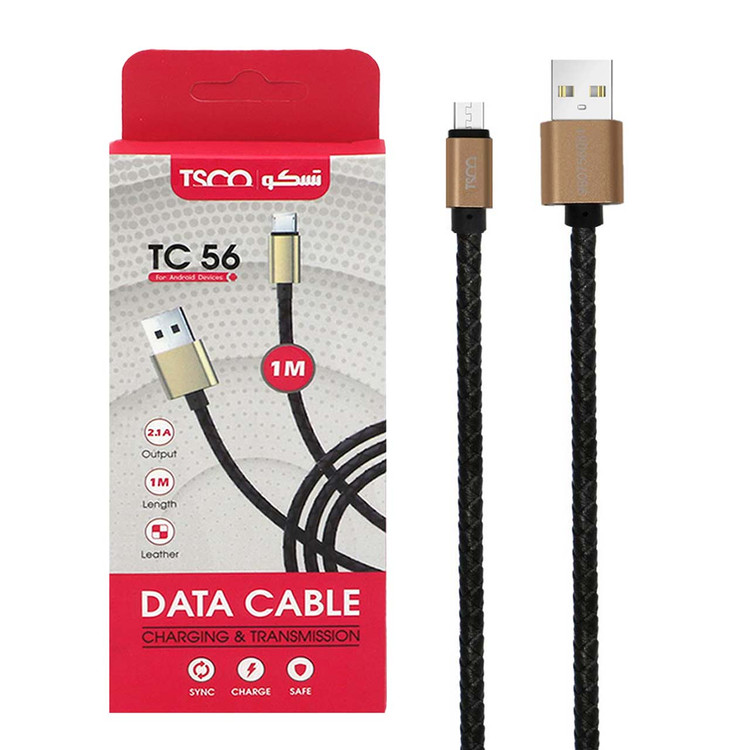 کابل شارژ میکرو تسکو TC 56