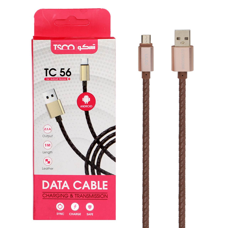 کابل شارژ میکرو تسکو TC 56
