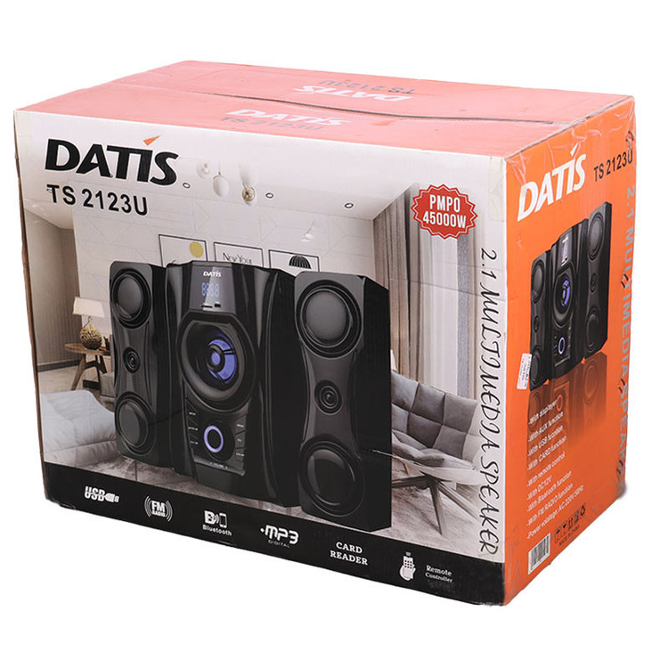 اسپیکر بلوتوثی رم و فلش خور Datis TS 2123U Max + ریموت کنترل