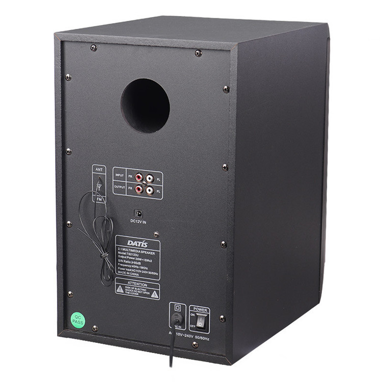 اسپیکر بلوتوثی رم و فلش خور Datis TS 2123U Max + ریموت کنترل