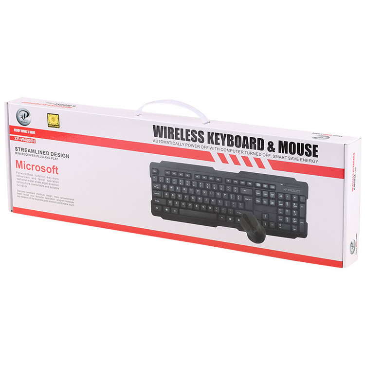 موس و کیبورد بیسیم ایکس پی مدل XP W4800H