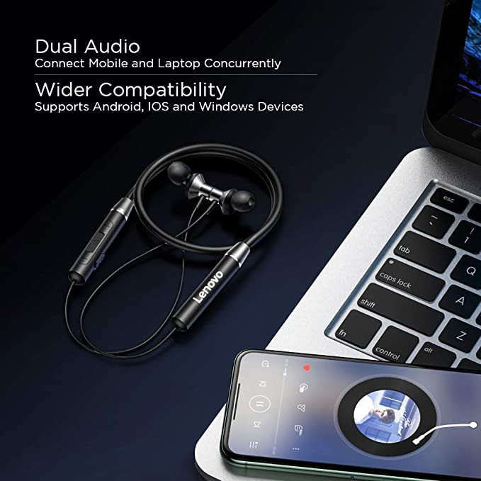 هدفون بی سیم لنوو مدل HE05 اصل