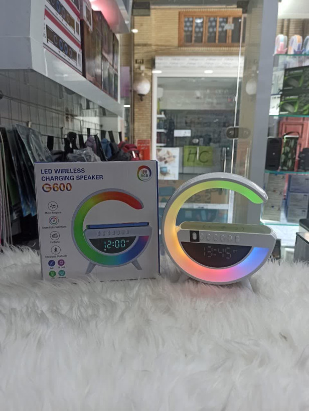 اسپیکر و شارژر بی سیم G600