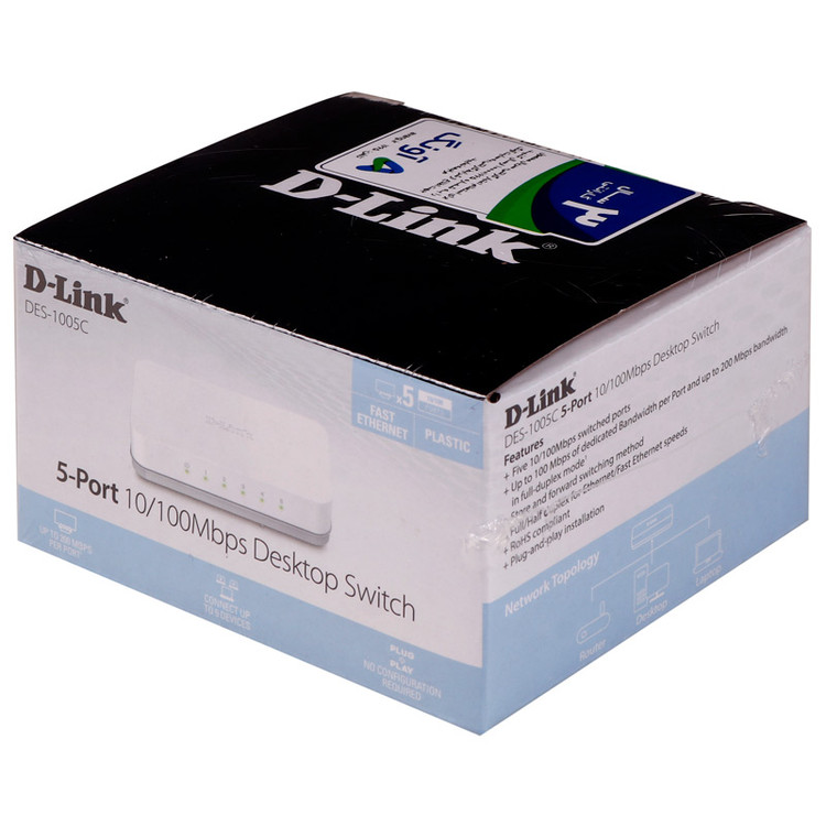 سوییچ D-Link DES-1005C 5Port