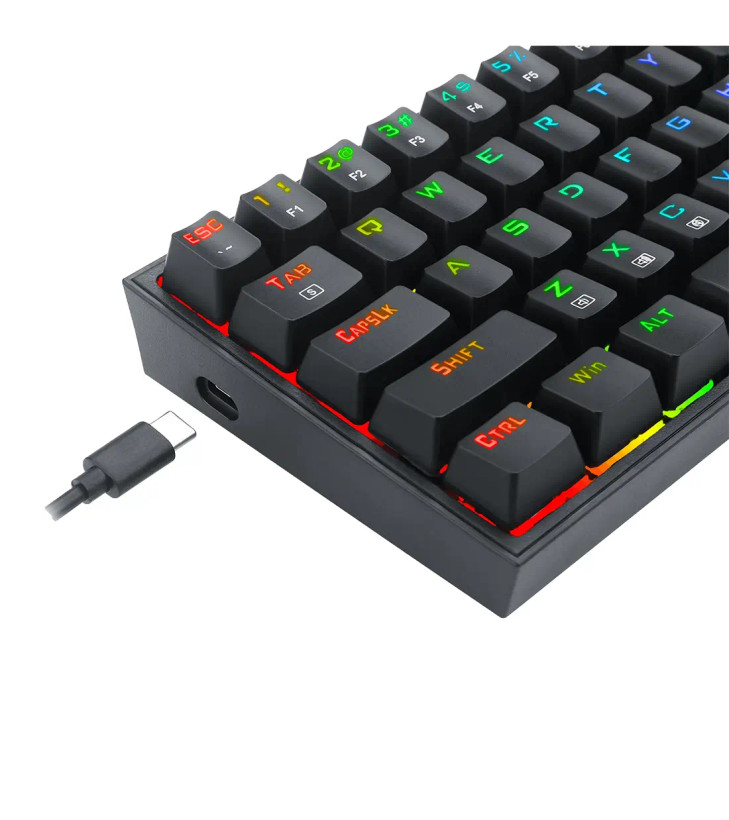 کیبورد مکانیکال گیمینگ ردراگون Pollux K628 RGB
