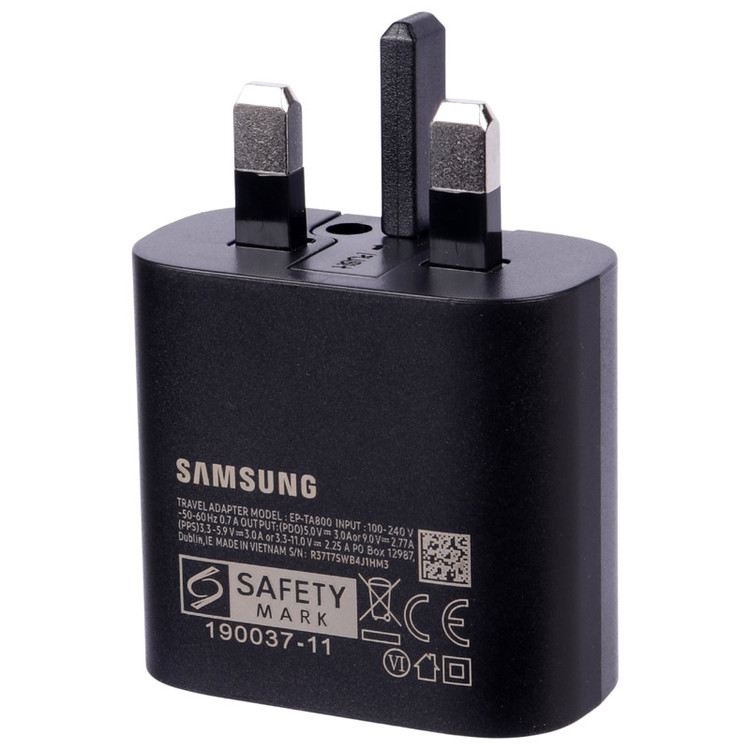 کلگی فست شارژ اصلی Samsung EP-TA800 3Pin 3A PD 25W Type-C