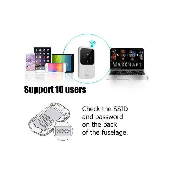 مودم سیمکارت خور بی سیم قابل حمل 4G/5G LTE