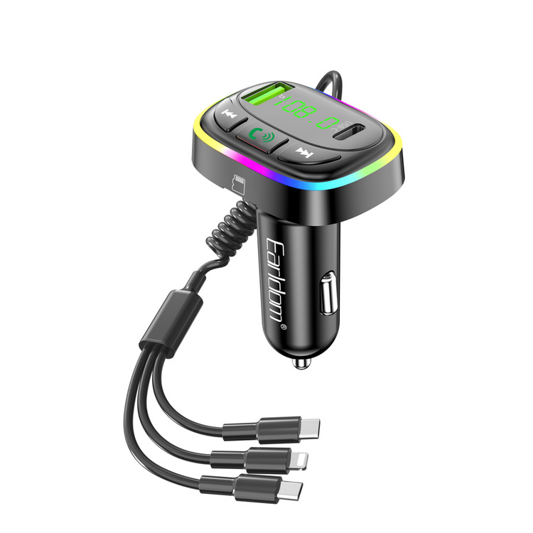 شارژر فندکی + FM Player بلوتوثی Earldom ET-M105