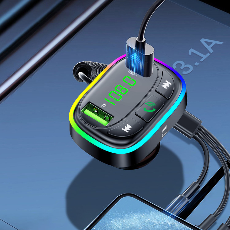 شارژر فندکی + FM Player بلوتوثی Earldom ET-M105