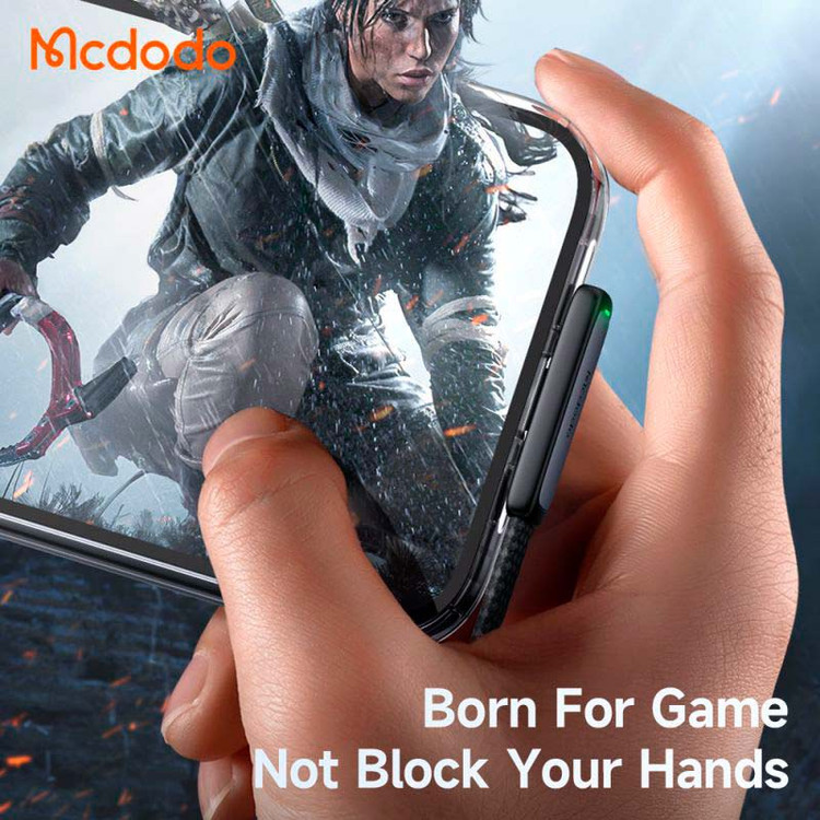 کابل آیفونی فست شارژ Mcdodo CA-2790 3A 1.2m یکسر L