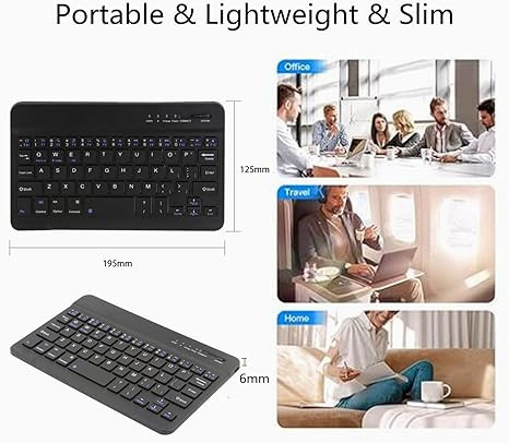 کیبورد بیسیم شارژی بلوتوثی Yisen KB030
