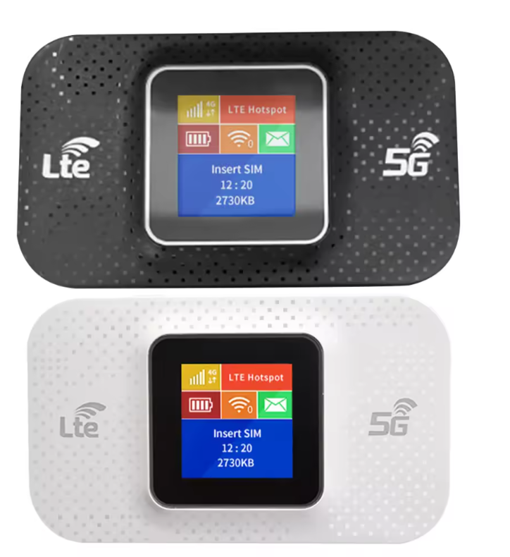 مودم سیمکارت خور بی سیم قابل حمل 4G/5G LTE مدل E5577-LCD