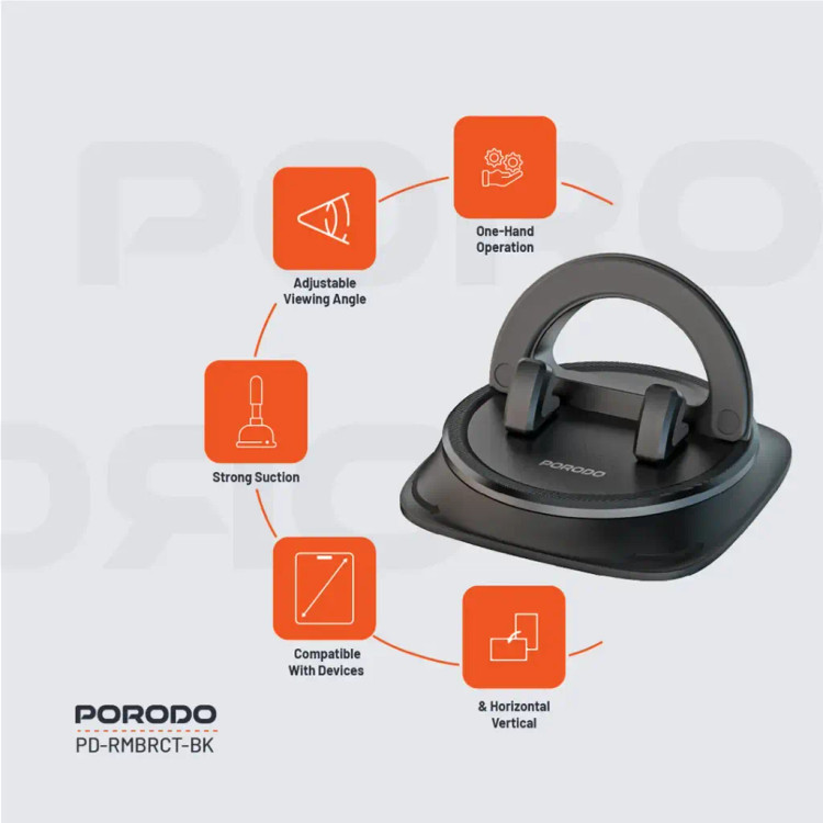 هولدر داشبوردی ماشین Porodo PD-RMBRCT