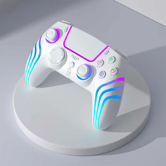 دسته بازی بیسیم Porodo PDX628 Gaming PS4 6-Axis Gyro & Ergonomic Design