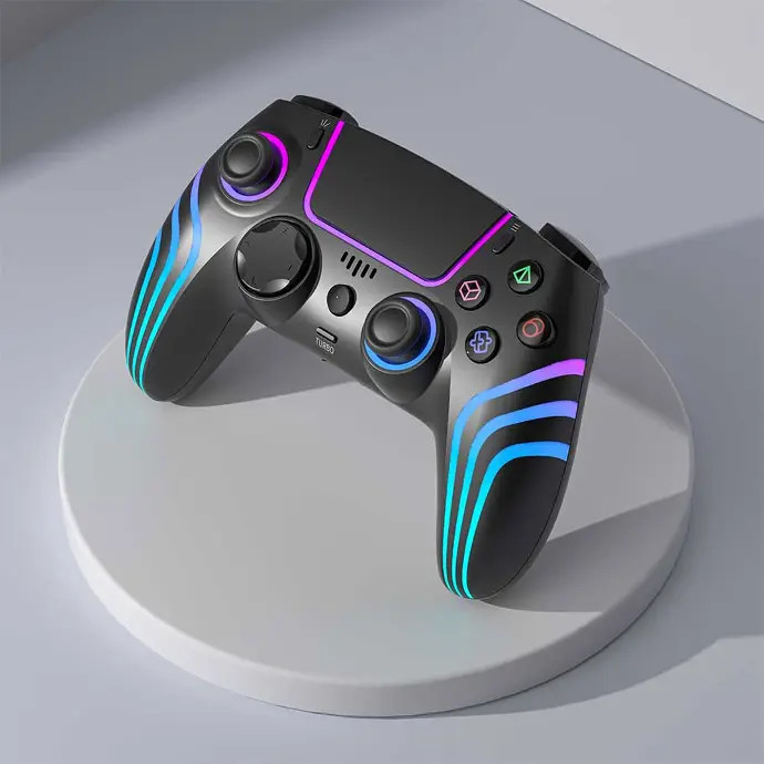 دسته بازی بیسیم Porodo PDX628 Gaming PS4 6-Axis Gyro & Ergonomic Design