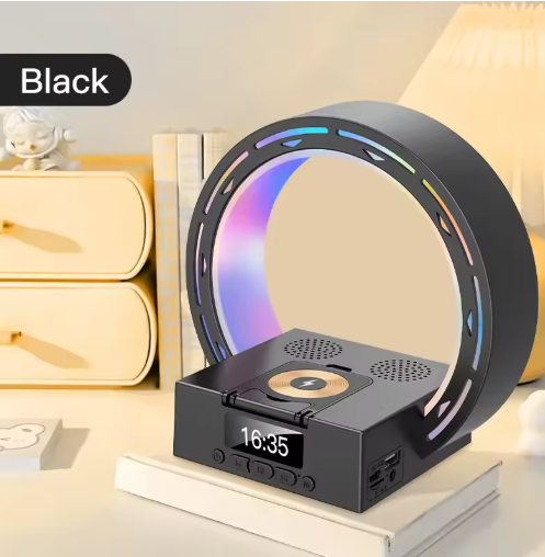 اسپیکر و شارژر بی سیم و ساعت L-35