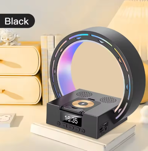 اسپیکر و شارژر بی سیم و ساعت L-35