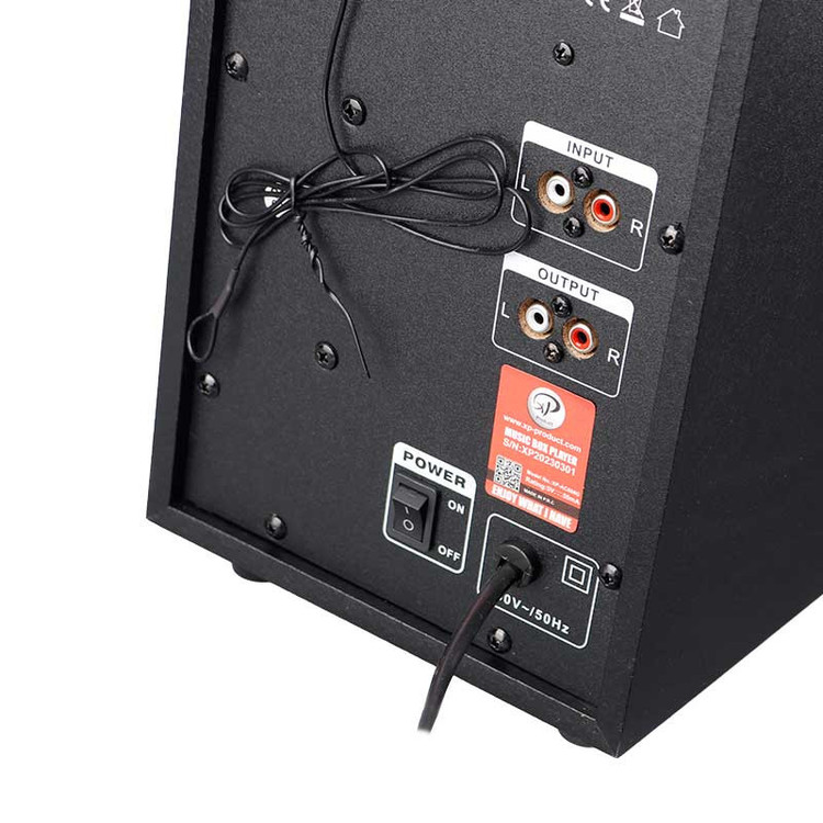 اسپیکر 3 تکه رم و فلش خور XP-Product XP-AC808G + ریموت کنترل