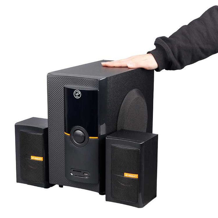 اسپیکر 3 تکه رم و فلش خور XP-Product XP-AC808G + ریموت کنترل