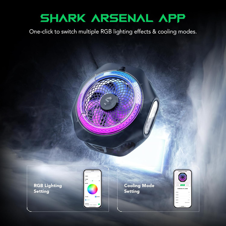 فن خنک کننده رادیاتوری گوشی Black Shark Magnetic Cooler 4 Pro