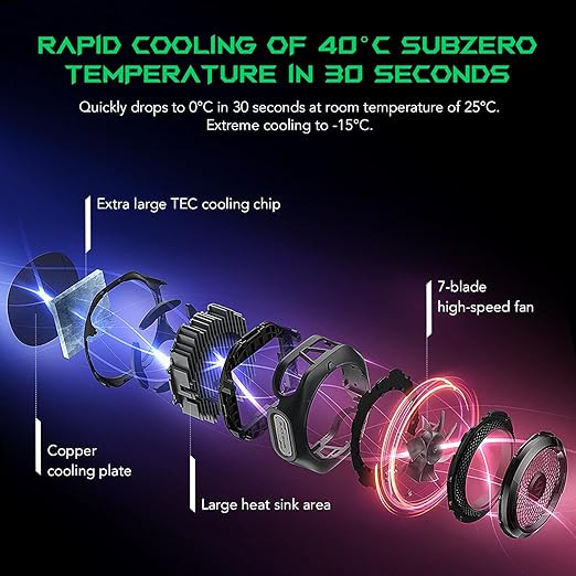 فن خنک کننده رادیاتوری گوشی Black Shark Magnetic Cooler 4 Pro
