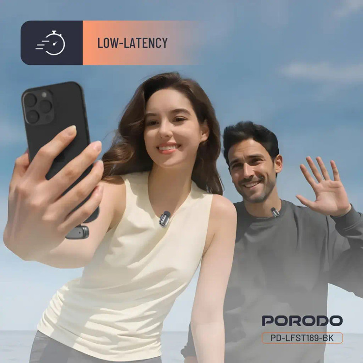 میکروفون یقه ای بی سیم لایتنینگ PRODO PD-LFST189 Lavalier