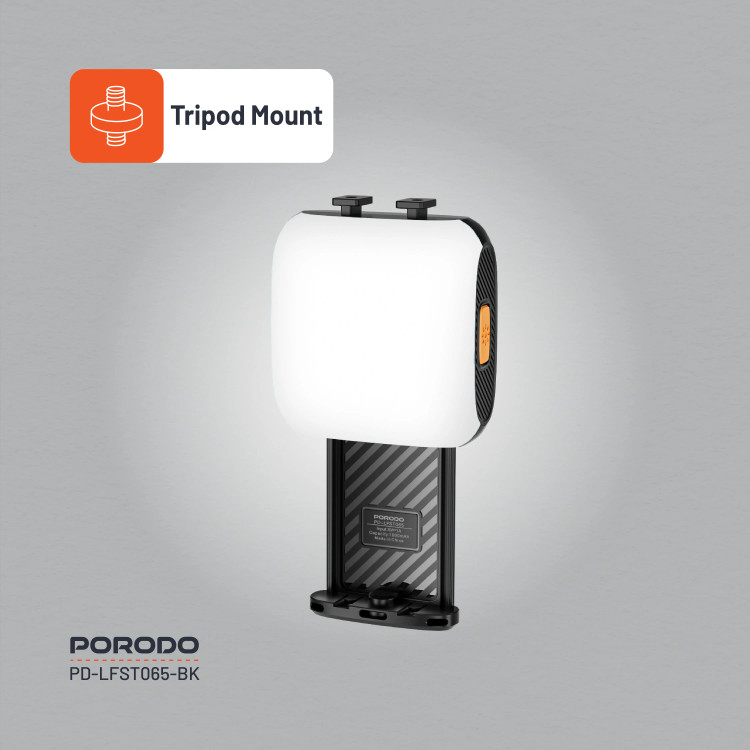 چراغ گیره ای موبایل Porodo PD-LFST065