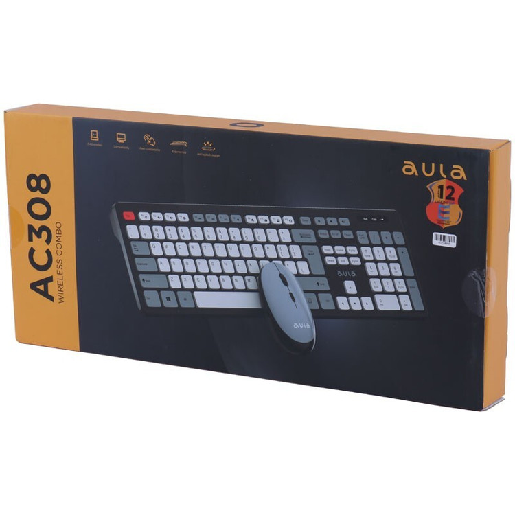کیبورد و موس بی سیم Aula AC308