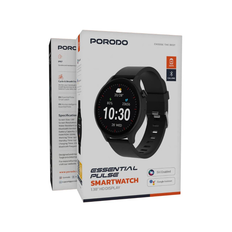 ساعت هوشمند Porodo Essential Pulse
