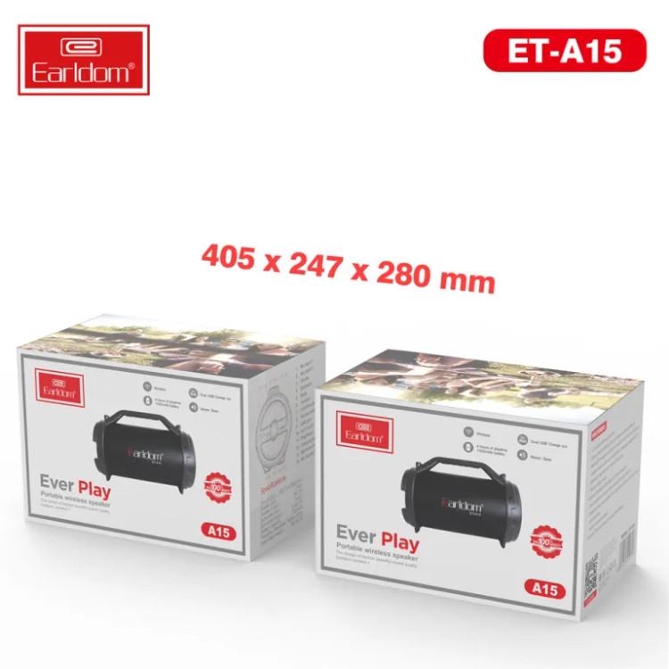 اسپیکر بلوتوثی ارلدام ET-A15