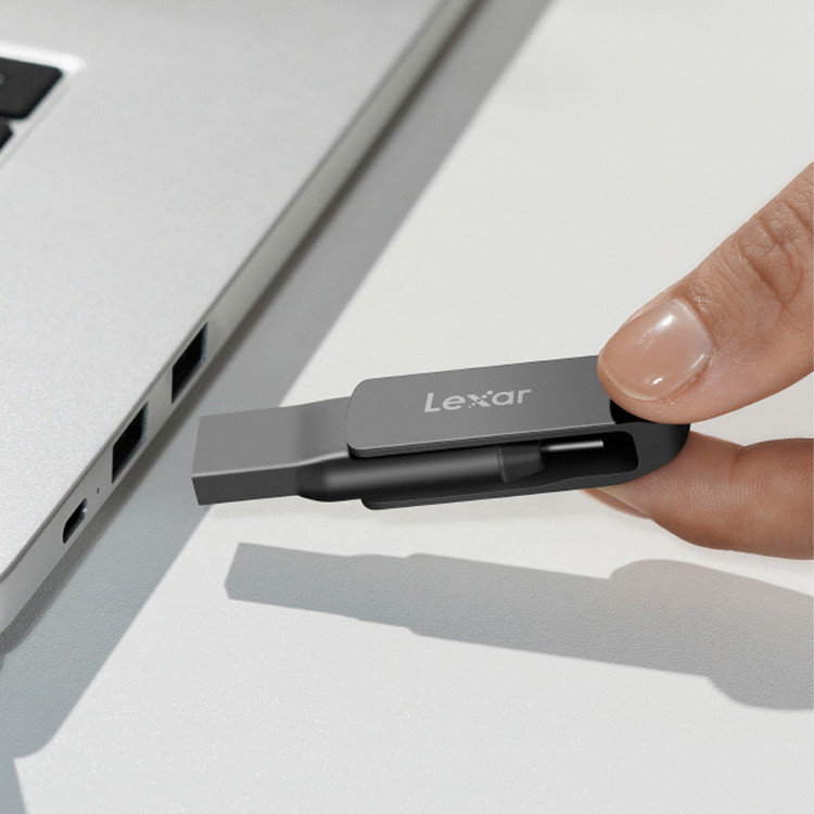 فلش 64 گیگ لکسار Lexar JumpDrive D400 OTG Type-C USB3.1
