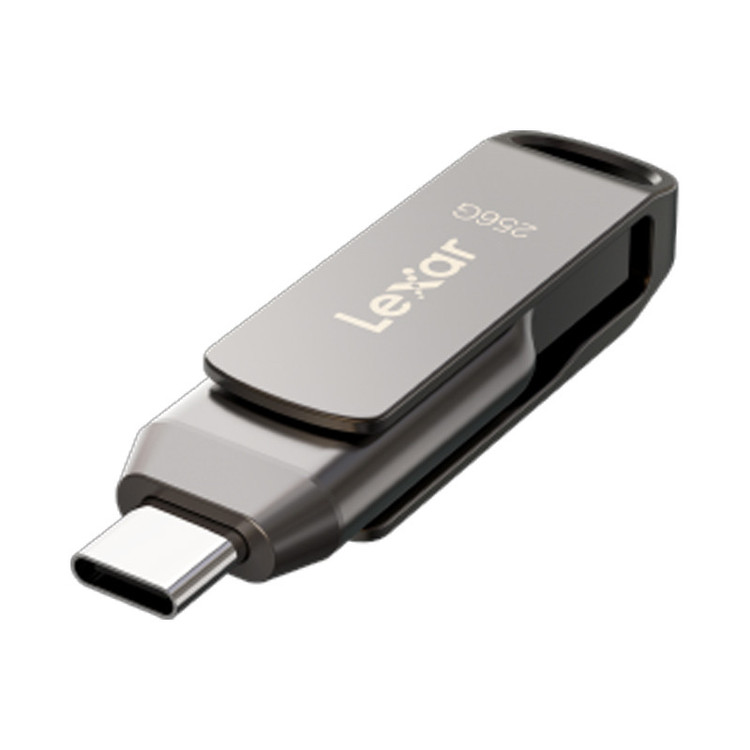 فلش 64 گیگ لکسار Lexar JumpDrive D400 OTG Type-C USB3.1