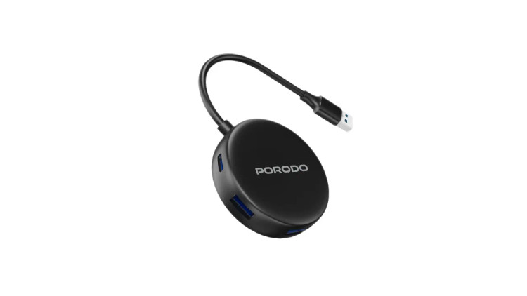 هاب 5 پورت Porodo PD51CHB USB 3.0