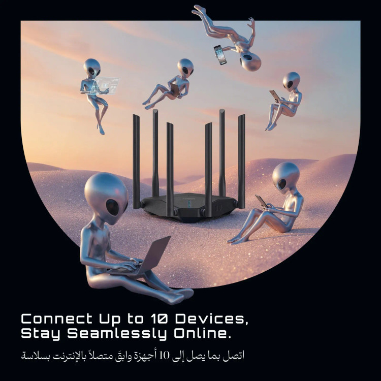 مودم بیسیم قابل حمل Porodo PDLFST207 Dual Band