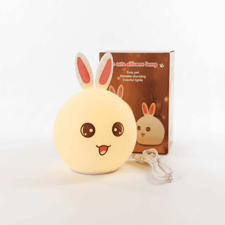 چراغ خواب سیلیکونی طرح خرگوش مدل RA200
