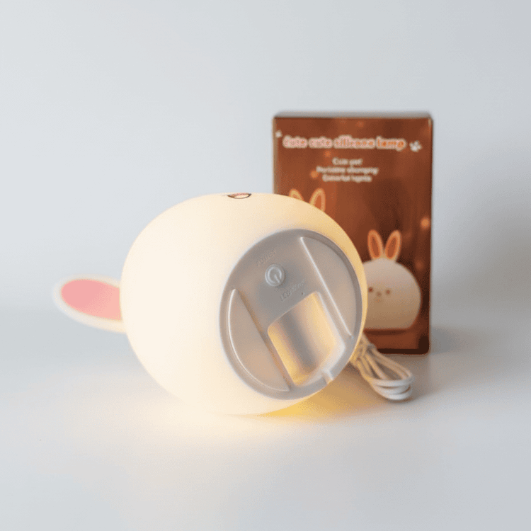 چراغ خواب سیلیکونی طرح خرگوش مدل RA200