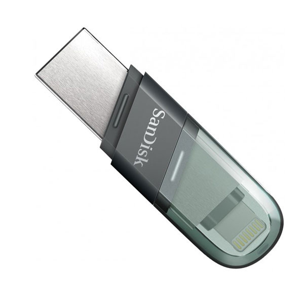 فلش مموری سن دیسک iXpand SDIX90N Flip USB 3 ظرفیت 256 گیگابایت