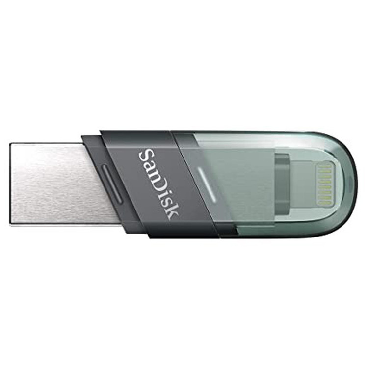 فلش مموری سن دیسک iXpand SDIX90N Flip USB 3 ظرفیت 256 گیگابایت