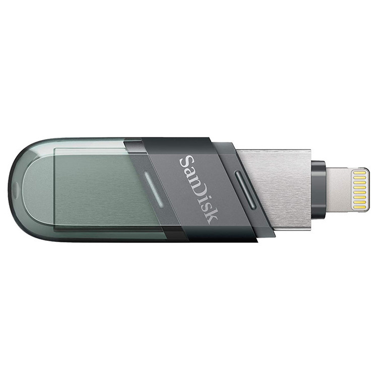 فلش مموری سن دیسک iXpand SDIX90N Flip USB 3 ظرفیت 256 گیگابایت