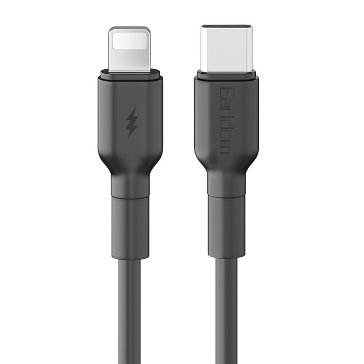 کابل تایپ سی به لایتنینگ فست شارژ 30 وات ارلدام EC-198C-L طول 1 متر