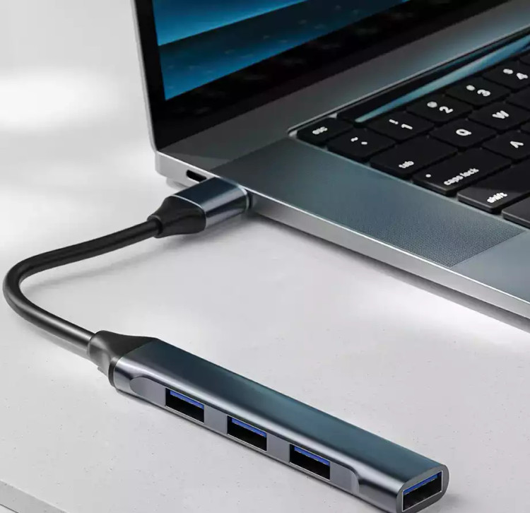 هاب 4 پورت USB-A گرین لاین مدل Docking Station Adapter