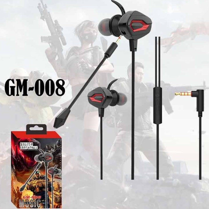 هندزفری گیمینگ سیم دار مدل GM-008
