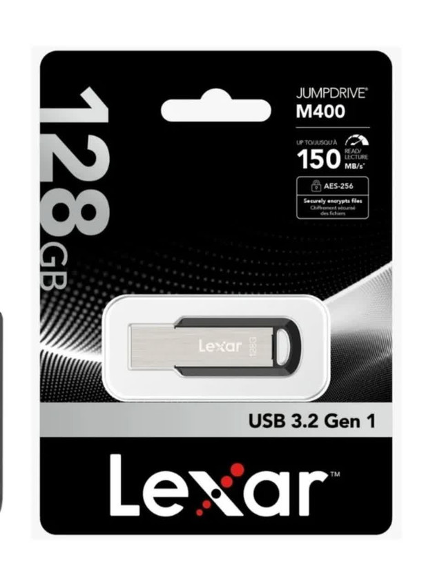 فلش 128 گیگ لکسار Lexar JumpDrive M400 USB3.2