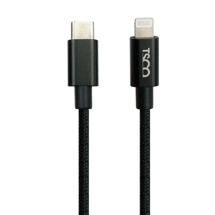 کابل تبدیل تسکو TC PD200 طول ۱.۵ متر Type-C به Lightning