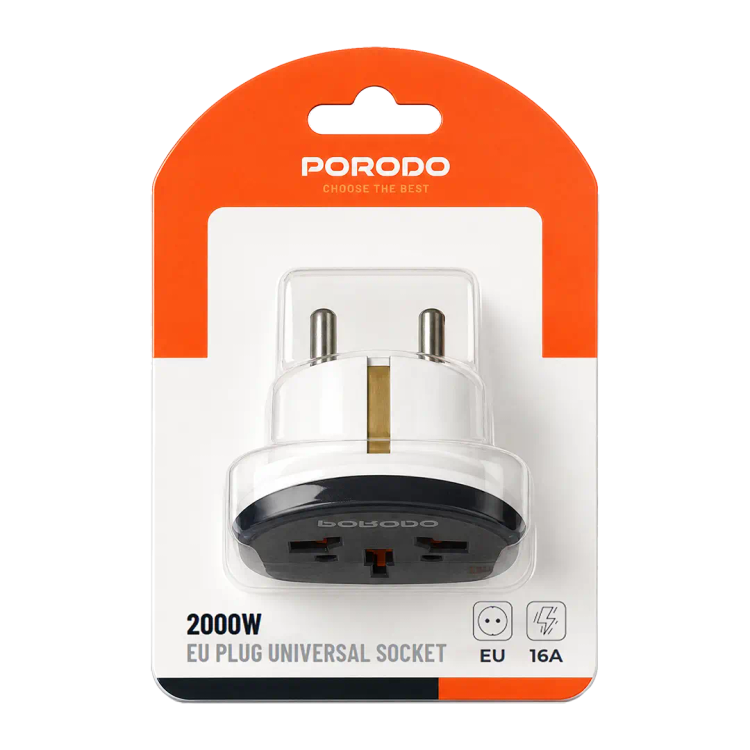 تبدیل 3 به 2 برق Porodo PDKT178 2000W