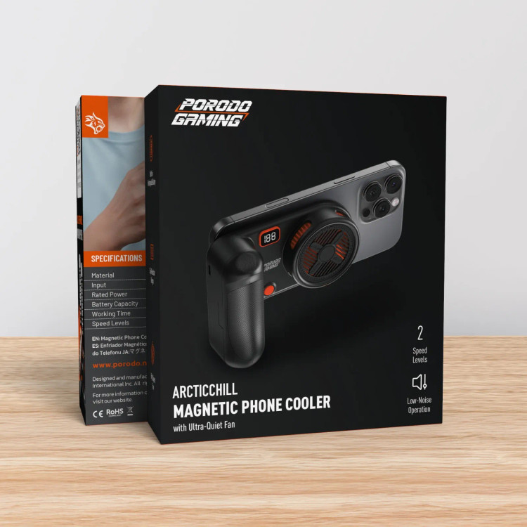 خنککننده رادیاتوری مغناطیسی گوشی Porodo Gaming Arcticchill PDXMPC