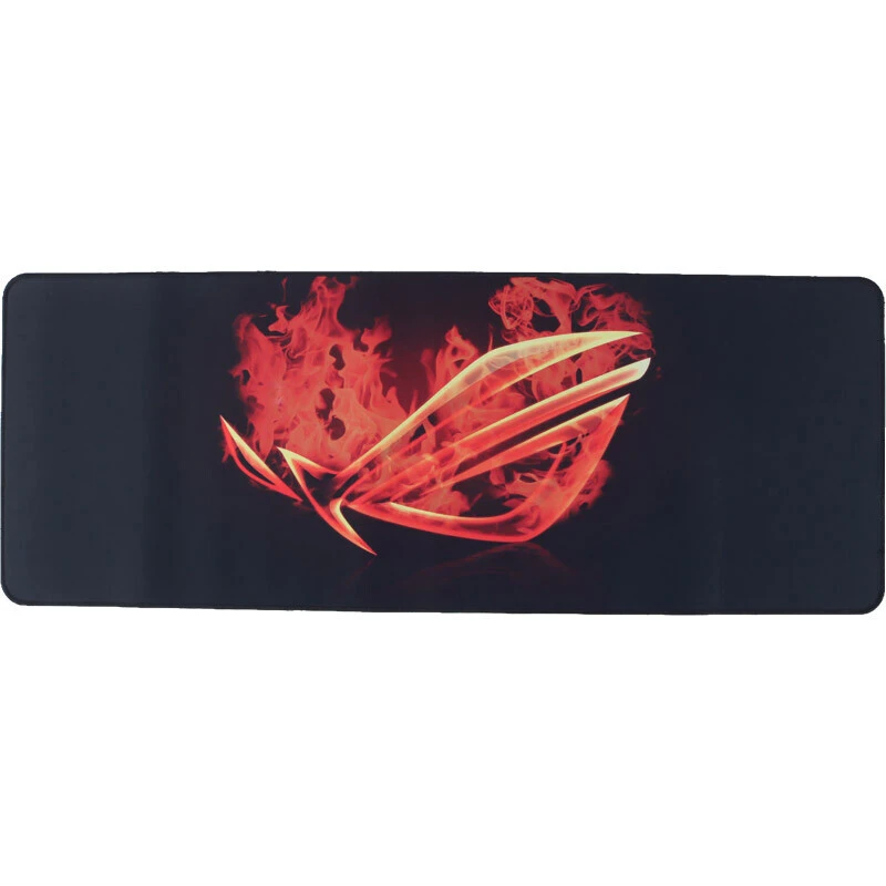 موس پد گیمینگ طرح ROG آتشین سایز 30*80 سانتی متر