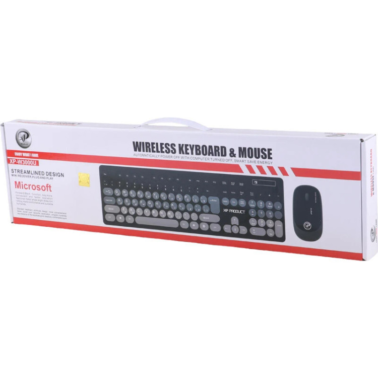 کیبورد و موس بی سیم ایکس پی پروداکت XP-W3000U