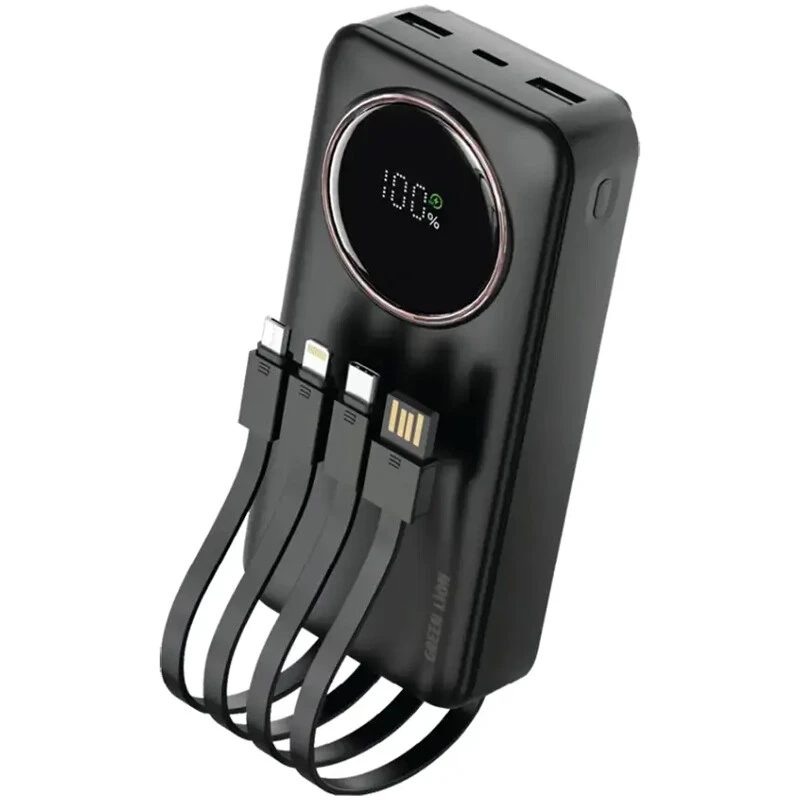 پاور بانک فست شارژ گرین لاین Power Pulse PD QC3.0 22.5W ظرفیت 20000 میلی آمپر ساعت